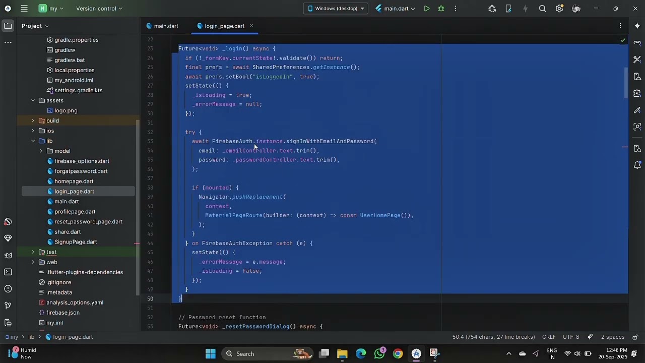 EPISODE 1 - FLUTTER TRAINING - Flutter Project Structure