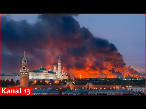 Pertahanan Moskow runtuh: pabrik, depot bahan bakar, pusat logistik di seluruh Rusia terkena sera...
