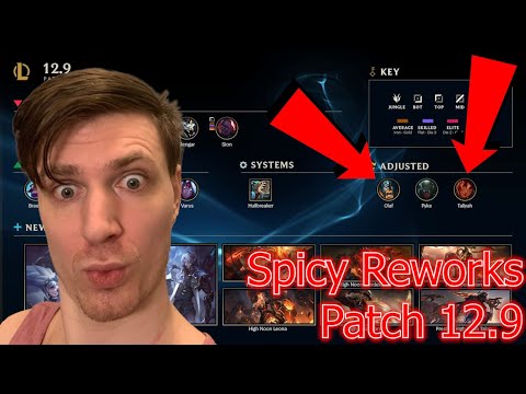 Reviewing Patch 12.9 | Olaf Taliyah Reworks, Renekton Adjusted, along with Nerfs and Buffs