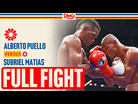 AND THE NEW! Subriel Matias Gets The Win Over Alberto Puello At Ring III | FULL FIGHT