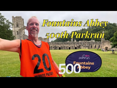 Fountains Abbey 500th Parkrun | Record Breaking Numbers | Pacing 20 minutes | Summer Fun