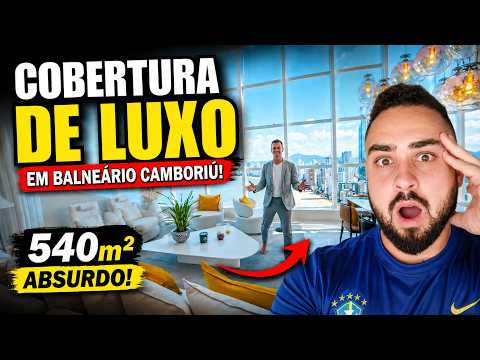 ESSA COBERTURA DE 540m² É COMPLETAMENTE ABSURDA! 😳 | REACT - REAGE,  JOÃO !