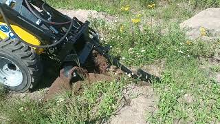 Zemná rýhovacia fréza