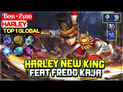 Harley New King, Feat Fredo Kaja [ Top 1 Global Harley ] Boss • Zynn - Mobile Legends Video