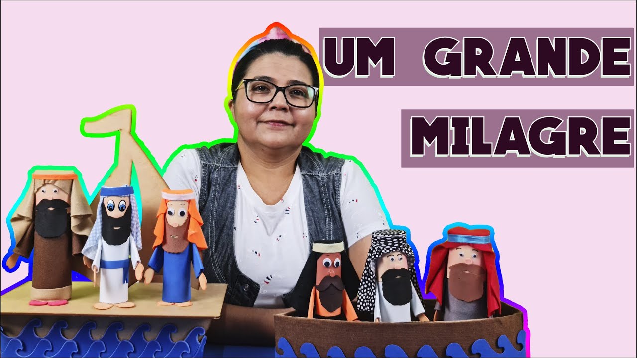 A Pesca Maravilhosa - História Bíblica Infantil