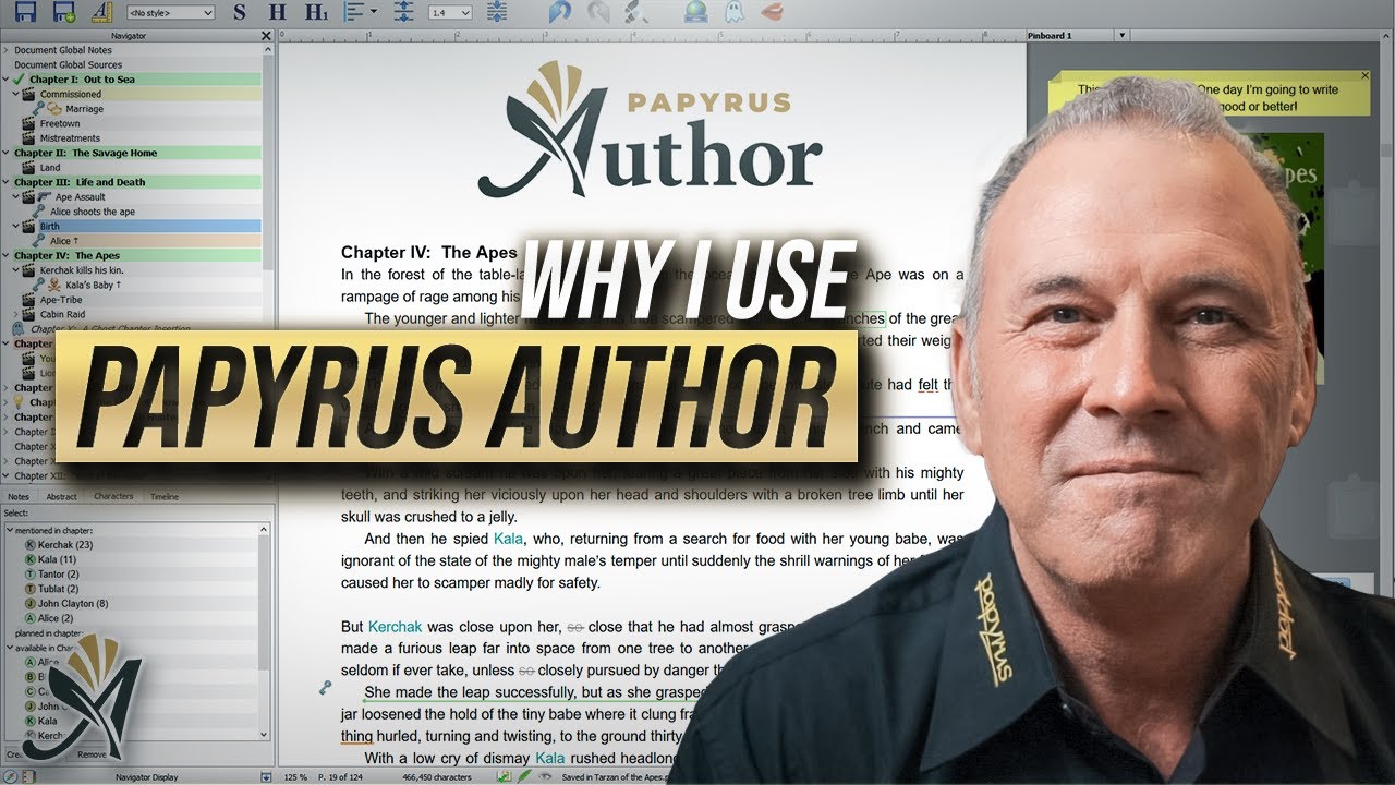 Papyrus Author: Why I Use It