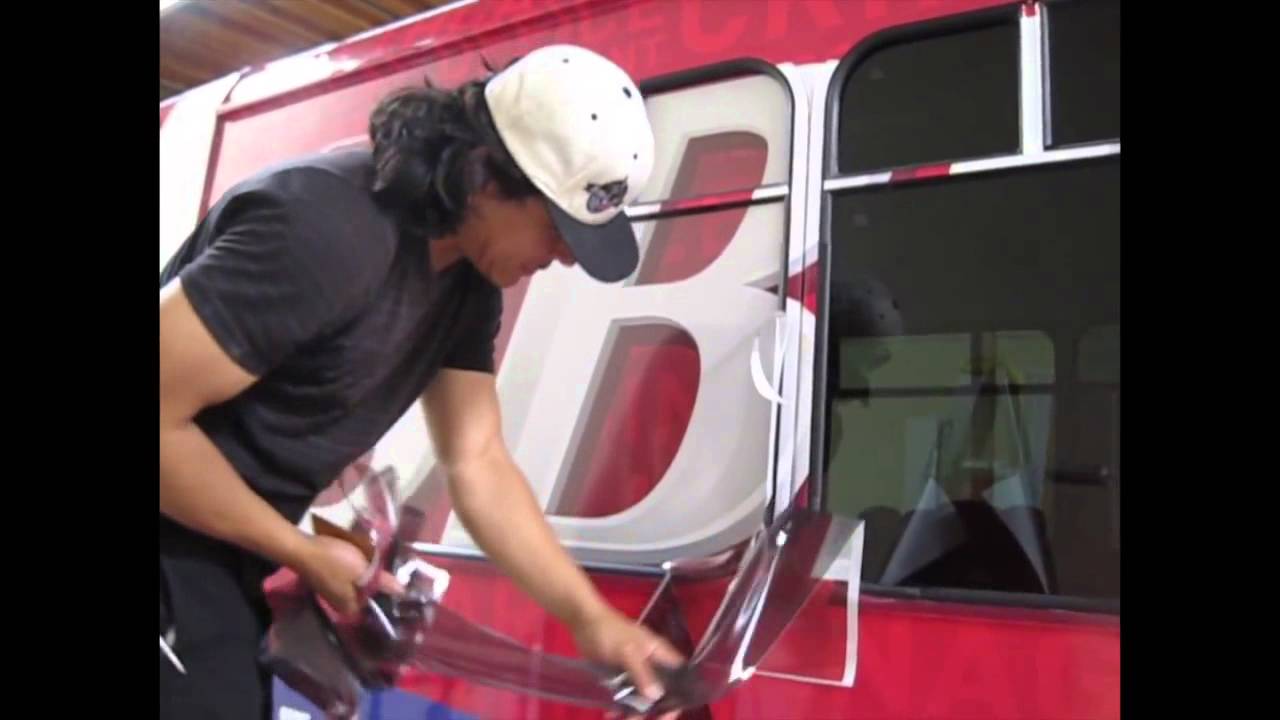 SBB College Bus Wrap