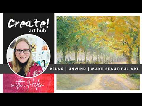 Paint in the style of Camille Pissarro...