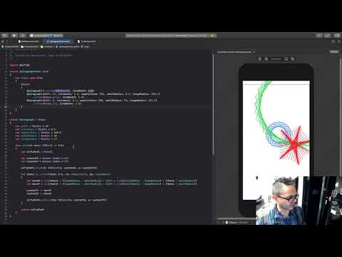 Creativity: Drawing spirograph patterns in Swift