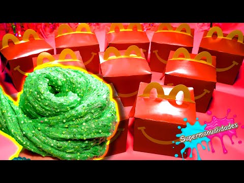 NO elijas la cajita Feliz incorrecta para hacer Slime - Supermanualidades