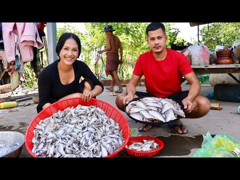How To Make The Best Cambodian Pra-hok Fish Paste| Thyda Cooking TV