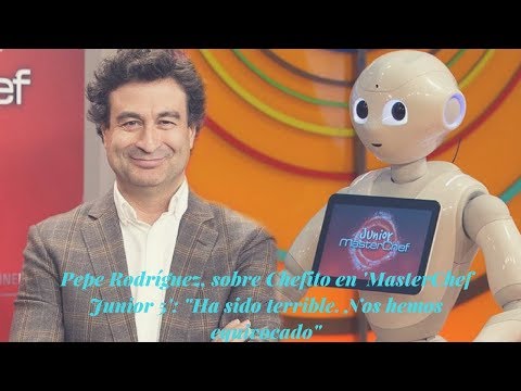 Pepe Rodríguez, sobre Chefito en 'MasterChef Junior 5': "Ha sido terrible. Nos hemos equivocado"