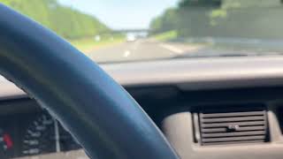 40k-Mile 1994 Lincoln Continental Mark VIII Highway Driving