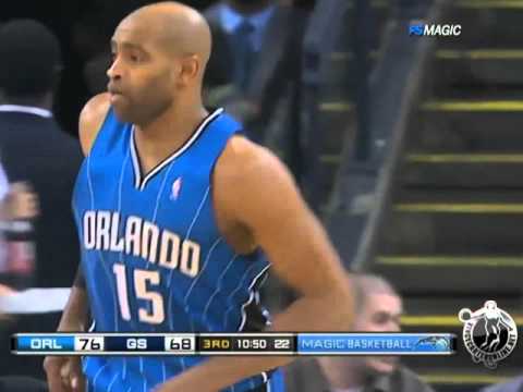 2009 Vince Carter 360 Move and Crazy Shot vs GSW