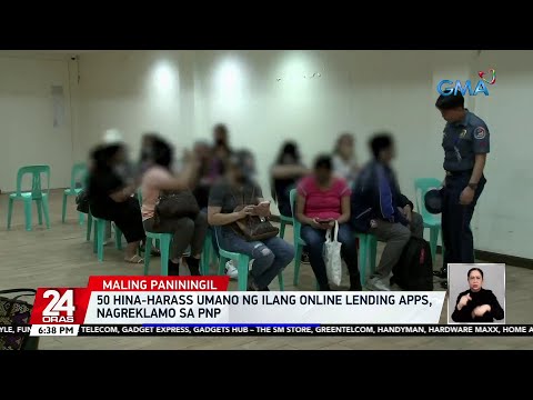 50 hinaha-harass umano ng ilang online lending apps, nagreklamo sa PNP 24 Oras
