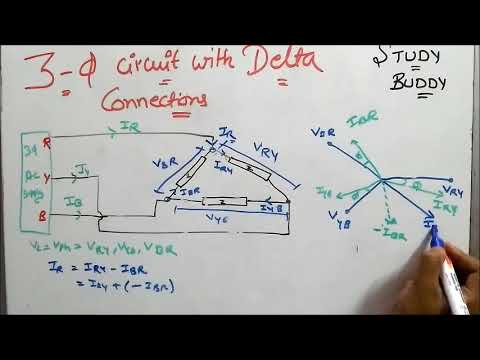 Three Phase Circuit With Delta Connection Video