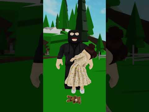 Girl Bites Kidnapper in Roblox Brookhaven