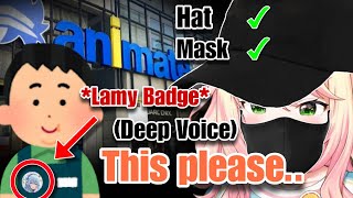 Nene Panic-Switches to a Deep Voice After Seeing the Cashier at Animate Wearing a Lamy Badge