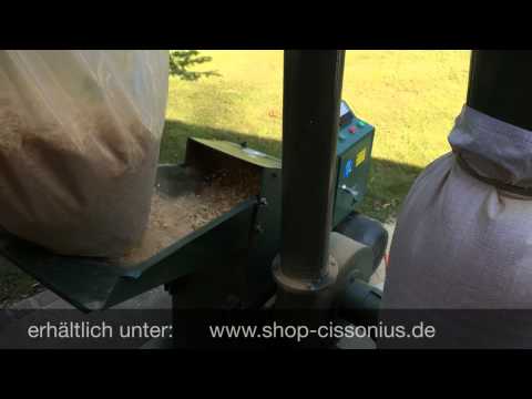 Cissonius GmbH Hobelspäne zerkleinern mit Hammermühle CF-420
