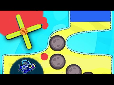 save the fish pull the pin game | pull the pin game level 6748 |fishdom ads + save the fish gameplay