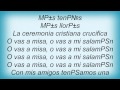 Bersuit Vergarabat - O Vas A Misa Lyrics_1 
