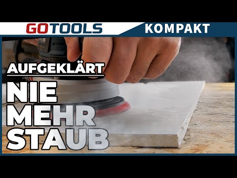 Endlich Staubfrei arbeiten! Das perfekte Schleifergebnis mit den Bosch Netzschleifblättern M480 Net