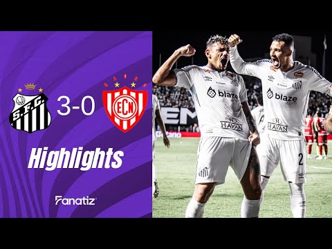 Santos vs. Noroeste 3-0 | Highlights | Paulistao 2025