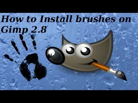 comment installer brush gimp