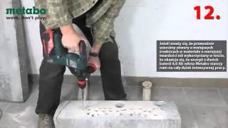 Metabo KHA 36 LTX (600795510) - відео 5