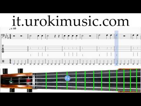 Lezioni di Violoncello Maroon 5 She Will Be Loved C#1 S#2 L#3 Melodia Tutorial Spartito Imparare Ins