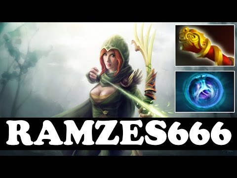 Ramzes666 8300 MMR Plays Windrunner WITH MKB AND LINKENS - Dota 2
