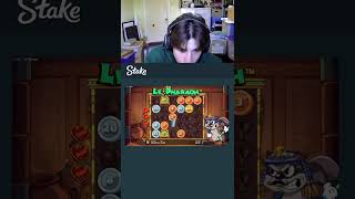 Massive le pharaoh hit #stake #maxwin #bigwin #slots #shorts