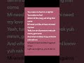 Tarrus Riley Lighter Lyrics Spotify Version Ft Shenseea Rvssian