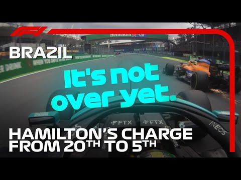 ルイス・ハミルトンのスプリント予選ダイジェスト動画 F1 第19戦ブラジルGP