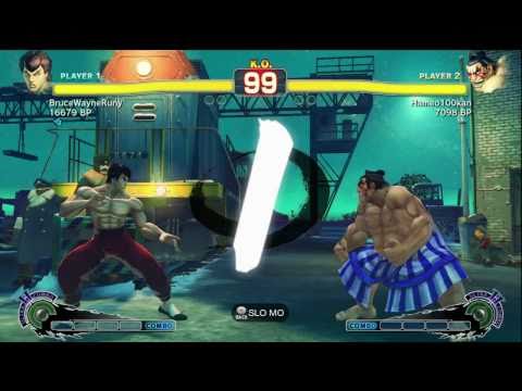 Playerjun52 [Chun] vs haraXbox [Ken] SSF4 Japanese Online Ranked Matches - TRUE-HD