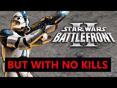 Is it possible to beat the Classic Battlefront II campaign without killing anyone?