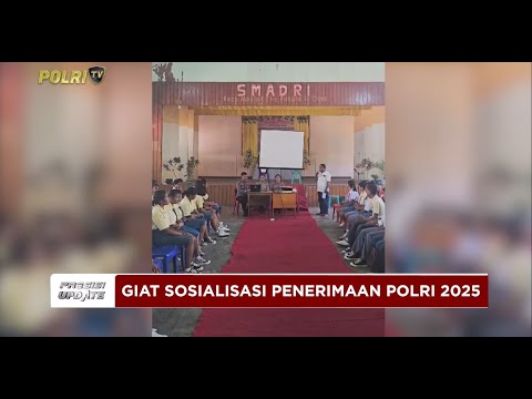 PRESISI UPDATE: POLRES FLORES TIMUR GIAT SOSIALISASI PENERIMAAN POLRI 2025 15/02/2025 16.30