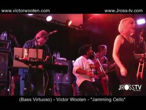 James Ross @ (Bassist) Victor Wooten - "Getting It In On Cello" - www.Jross-tv.com