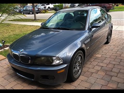 BMW E46 M3  cup holder and emblem install