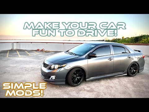 5 ways to make your SLOW Toyota MORE FUN to Drive