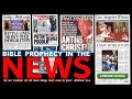 Bible Prophecy In The News