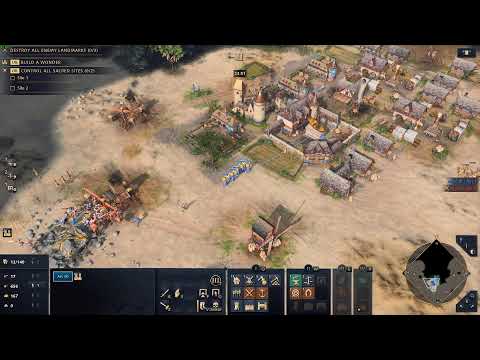 Age of Empires 4 Ranked Multiplayer French vs Holy Roman Empire Live Streaming 2 (2023/04/26)