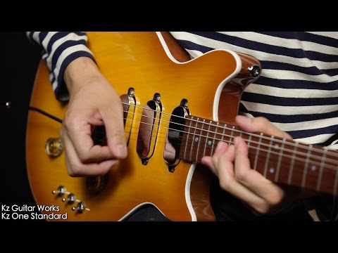 2016 Kz One Standard Left-Handed BlackTop By Kz Guitar Works Japan Initially Produced Brian May’s RS image 15
