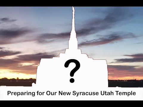 Preparing for Our New Syracuse Utah Temple Using the Gospel Library