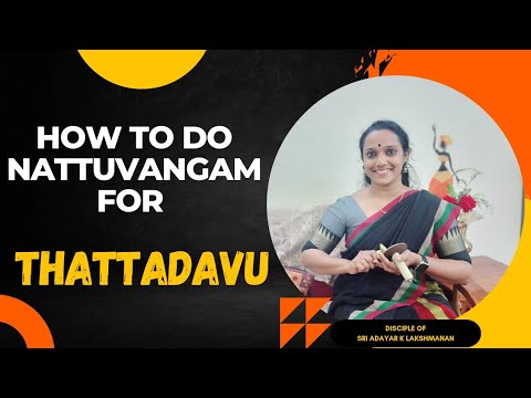 Nattuvangam tutorials | for Thattadavu | Basics of Nattuvangam - Nritha Saparya — वीडियो थंबनेल