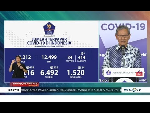 Update 29 Mei: Bertambah 678, Kasus Positif Covid-19 Jadi 25.216