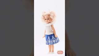 Realistická panenka Loli s černými vlasy od f. Paola Reina ze Španělska