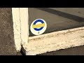 De Óngerwaeg-sticker in Well - 29 maart 2022