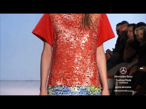 JAYSON BRUNSDON: MERCEDES-BENZ FASHION WEEK AUSTRALIA SS 2014/2015
