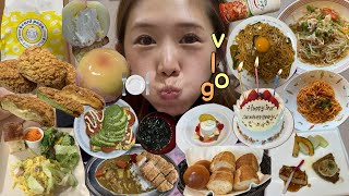 【日常vlog】別腹でホールケーキ爆食🎂🌟そしてビアパパの新作美味しすぎた会😭💕